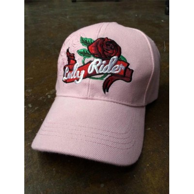 Pink Fashion Lady Rider Biker Cap Apparel Accessory Womans Baseball Ladies Hat  eb-10930060